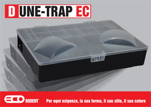 Dune-trap - DEPLIANT E BROCHURE ECORODENT® - ECORODENT® è un Marchio Osd - Leader nel Controllo Roditori