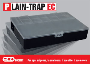 Plain-trap - DEPLIANT E BROCHURE ECORODENT® - ECORODENT® è un Marchio Osd - Leader nel Controllo Roditori